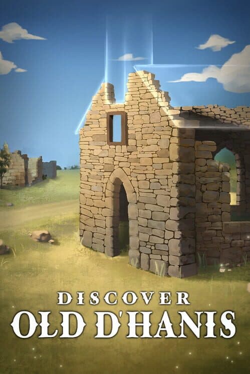 Discover Old D'Hanis game cover art showing the historic settlement ruins with dramatic sky and authentic 19th-century Texas landscape